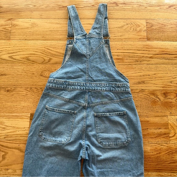 GAP Classic Denim Overalls Size Small - Picture 4 of 16